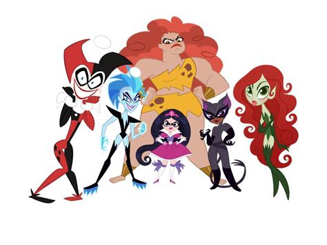 dc super hero girls villains.